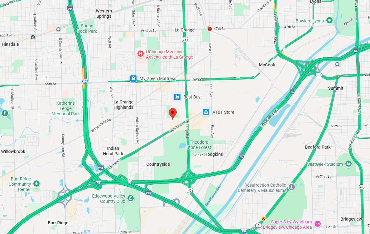 Company Location Map